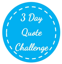 3 Day Quote Challenge Badge